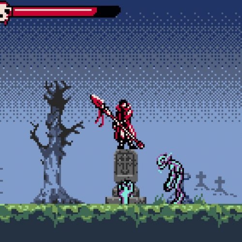 Fight vampires in a graveyard.